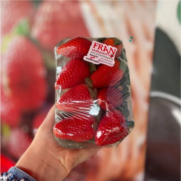 Venda de Morangos Varejo